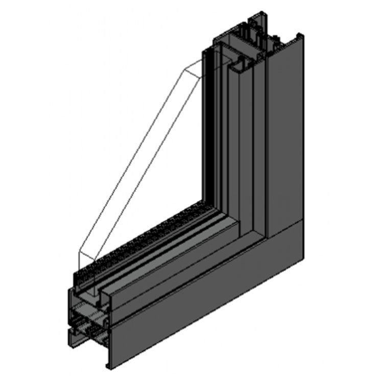 Inward Open Aluminium Casement Window 2